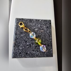 Bohemian Trinkets Peridot Glow Journal Charm